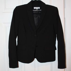 Black Calvin Klein lightly worn blazer size 6